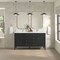 James Martin Vanities 60'' Double Vanity, Carbon Oak w/ Single Hole 3 CM White Zeus Quartz Top & Backsplash 485-V60D-CBO-1WZ - alternate 6